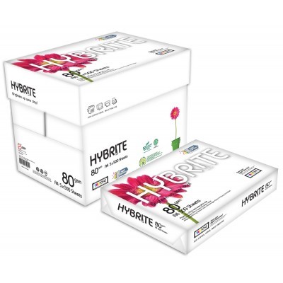 HYBRITE A4 80GR WIT pak van 500 vel HYBRITE A4 80GR WIT pak van 500 vel