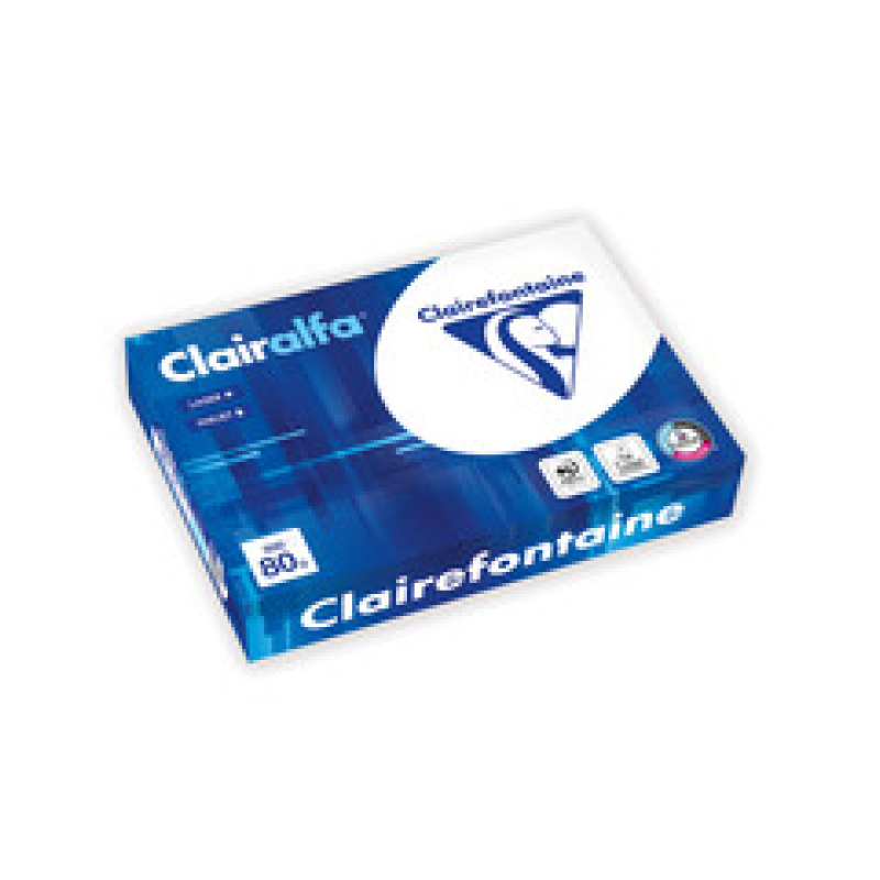CLAIRALFA  A4 WIT pak van 500 vel